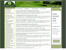 Tablet Screenshot of golf-news.de